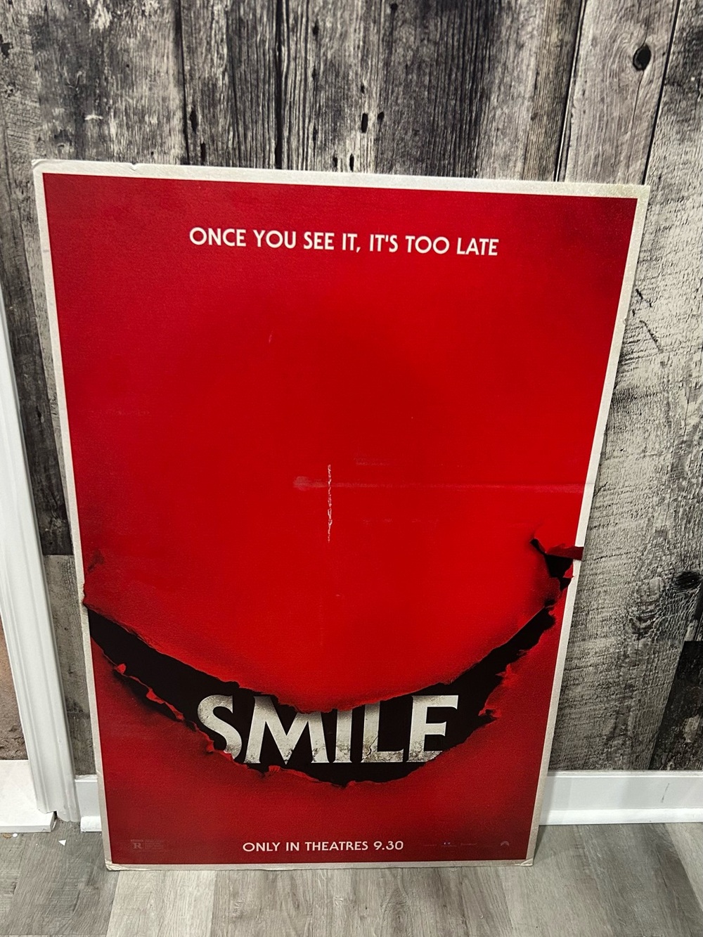 Smile movie poster! Jumbo! Official!